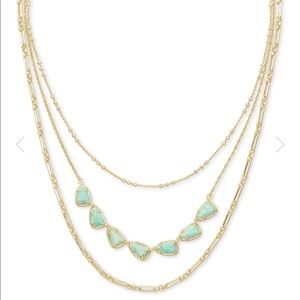 Kendra Scott Susanna multi strand necklace
